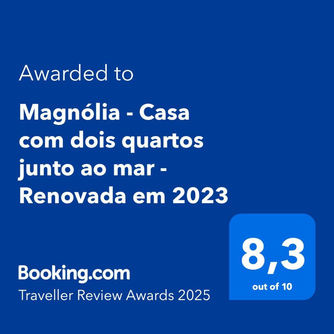 Magnolia - Casa Com Dois Quartos Junto Ao Mar - Renovada Em 2023 Mosteiros  Eksteriør billede